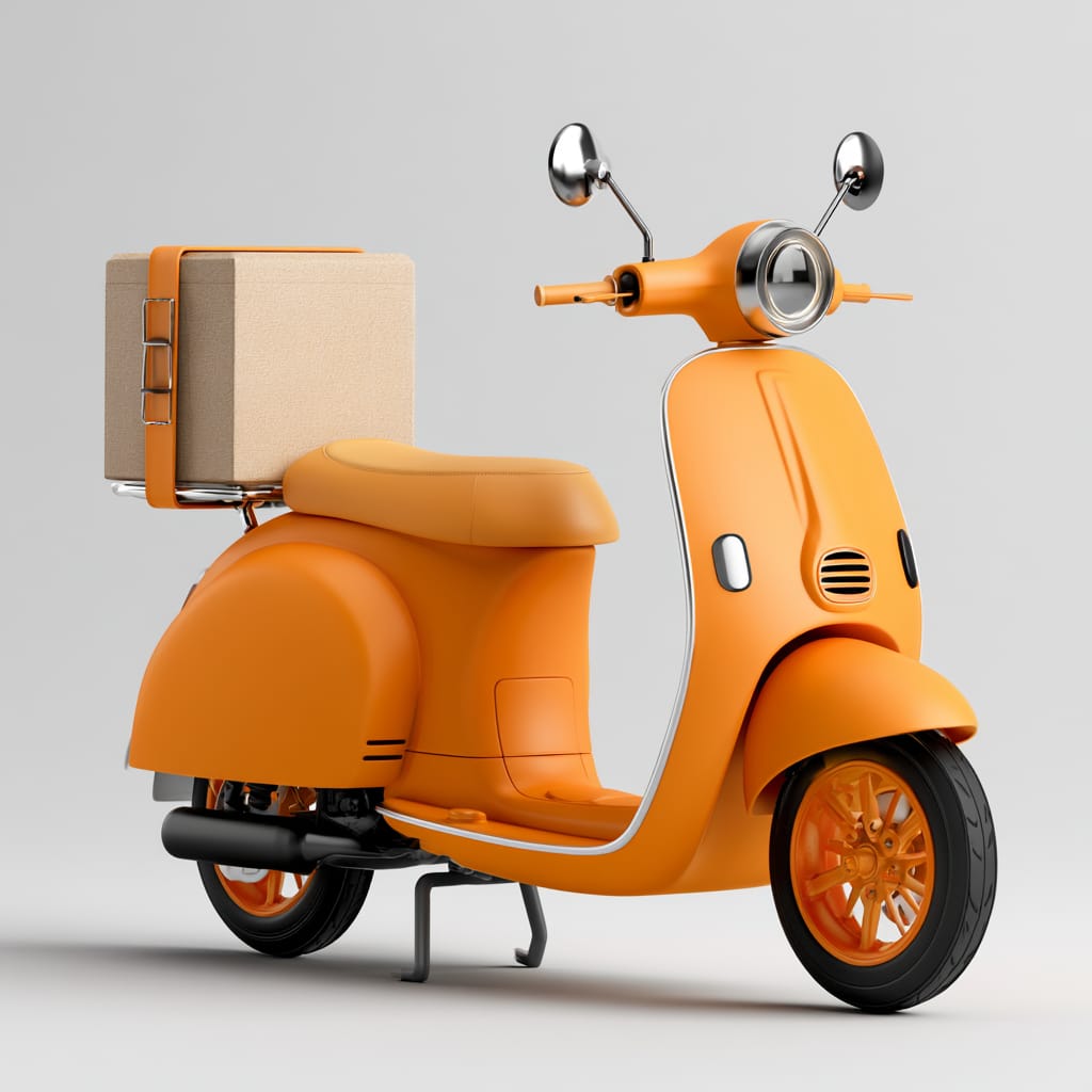 Parcel Courier Bike